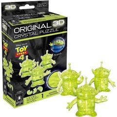 3D Crystal: Toy Story: Aliens Plastic Model